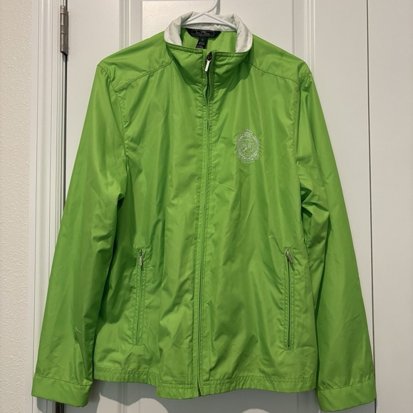 Lauren Ralph Lauren Jackets & Blazers - Lauren Ralph Lauren Active Women's Green Windbreaker Zip Jacket Logo‎ Women's XL